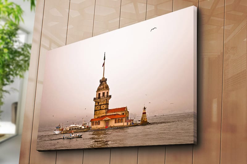 Dekorativ Canvasbilde 70x100 cm - Flerfarget - Innredning - Bilder & kunst - Lerretsbilder