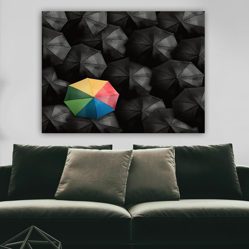 Dekorativ Canvasbilde 70x100 cm - Flerfarget - Innredning - Bilder & kunst - Lerretsbilder