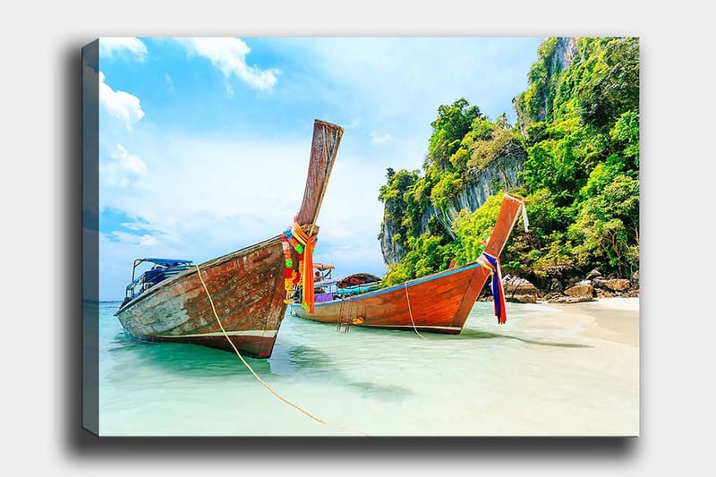 Dekorativ Canvasbilde 70x100 cm - Flerfarget - Innredning - Bilder & kunst - Lerretsbilder