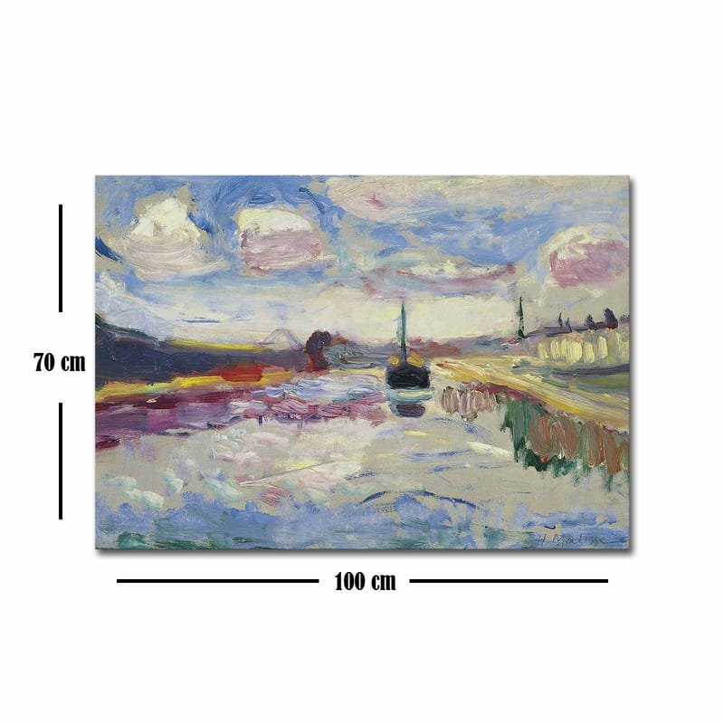 Dekorativ Canvasbilde 70x100 cm - Flerfarget - Innredning - Bilder & kunst - Lerretsbilder
