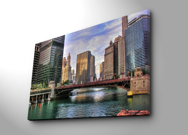 Dekorativ Canvasbilde 70x100 cm - Flerfarget - Innredning - Bilder & kunst - Lerretsbilder