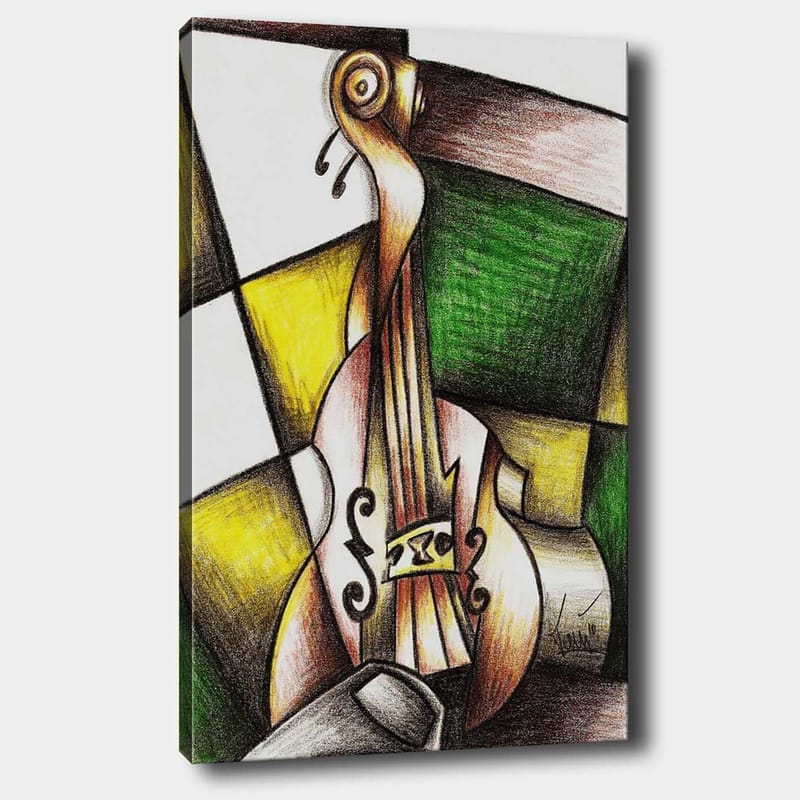 Dekorativ Canvasbilde 70x100 cm - Flerfarget - Innredning - Bilder & kunst - Lerretsbilder