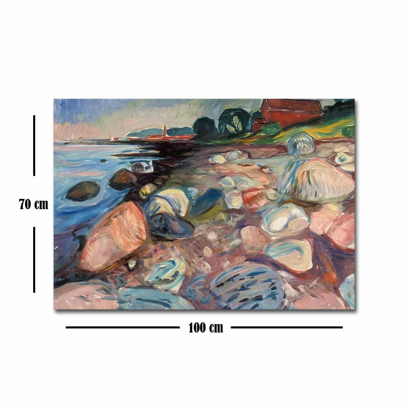 Dekorativ Canvasbilde 70x100 cm - Flerfarget - Innredning - Bilder & kunst - Lerretsbilder