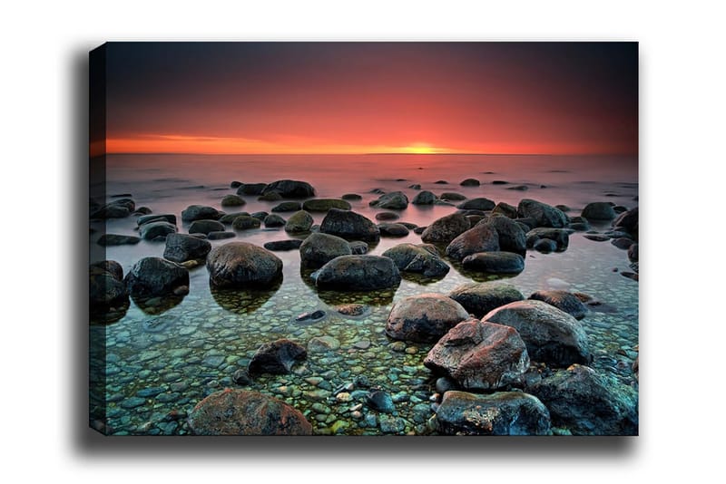 Dekorativ Canvasbilde 70x100 cm - Flerfarget - Innredning - Bilder & kunst - Lerretsbilder