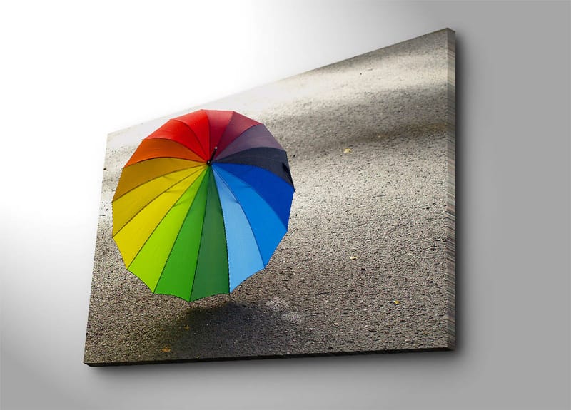 Dekorativ Canvasbilde 70x100 cm - Flerfarget - Innredning - Bilder & kunst - Lerretsbilder