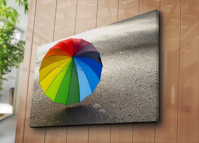 Dekorativ Canvasbilde 70x100 cm - Flerfarget - Innredning - Bilder & kunst - Lerretsbilder