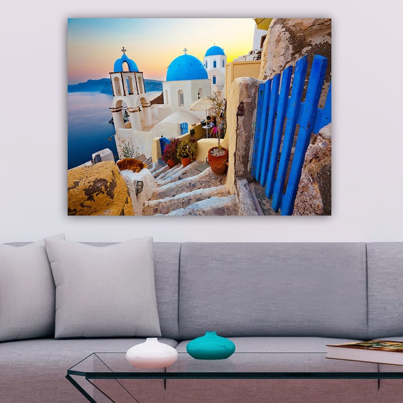 Dekorativ Canvasbilde 70x100 cm - Flerfarget - Innredning - Bilder & kunst - Lerretsbilder