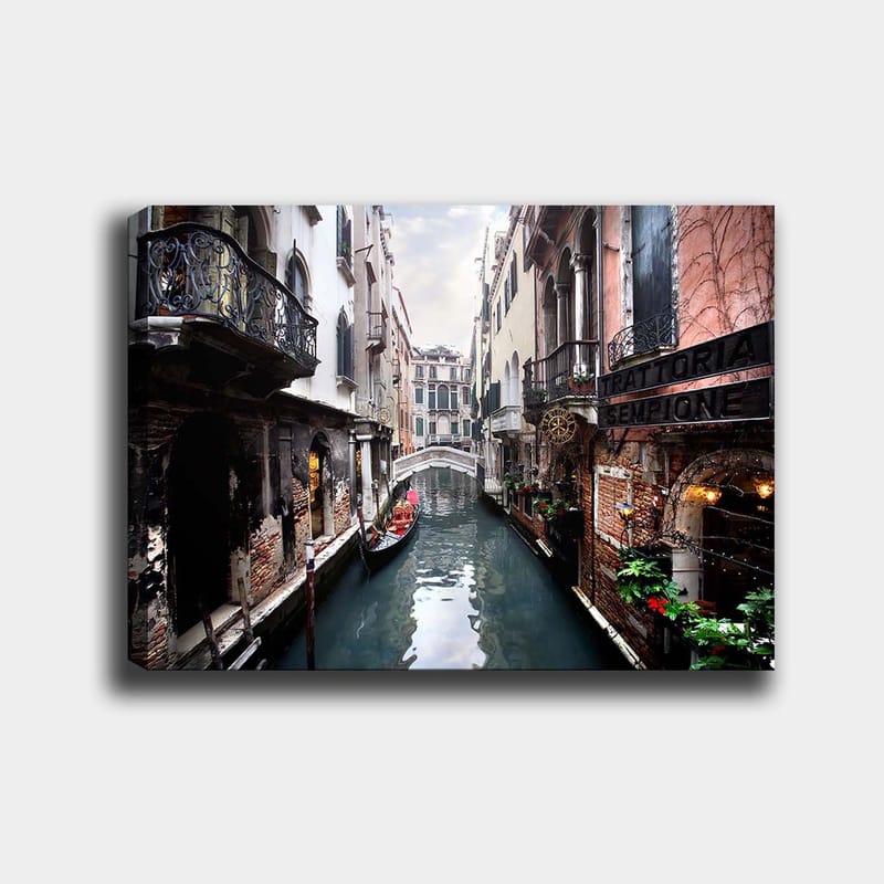 Dekorativ Canvasbilde 70x100 cm - Flerfarget - Innredning - Bilder & kunst - Lerretsbilder