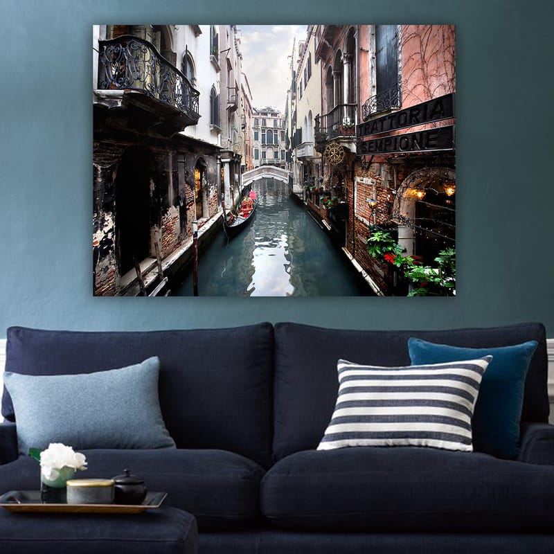 Dekorativ Canvasbilde 70x100 cm - Flerfarget - Innredning - Bilder & kunst - Lerretsbilder