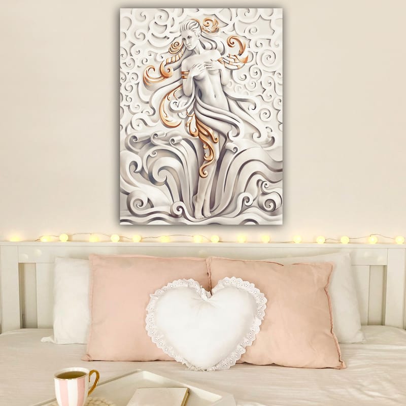 Dekorativ Canvasbilde 70x100 cm - Flerfarget - Innredning - Bilder & kunst - Lerretsbilder