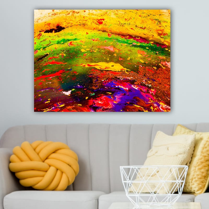 Dekorativ Canvasbilde 70x100 cm - Flerfarget - Innredning - Bilder & kunst - Lerretsbilder