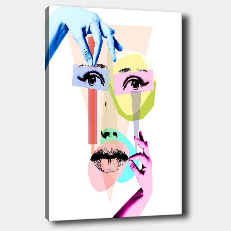 Dekorativ Canvasbilde 70x100 cm - Flerfarget - Innredning - Bilder & kunst - Lerretsbilder