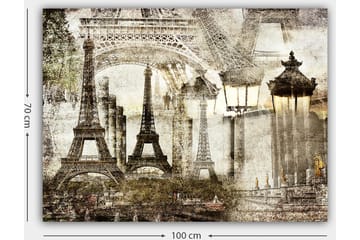 Dekorativ Canvasbilde 70x100 cm - Flerfarget - Innredning - Bilder & kunst - Lerretsbilder
