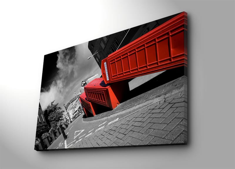 Dekorativ Canvasbilde 70x100 cm - Flerfarget - Innredning - Bilder & kunst - Lerretsbilder