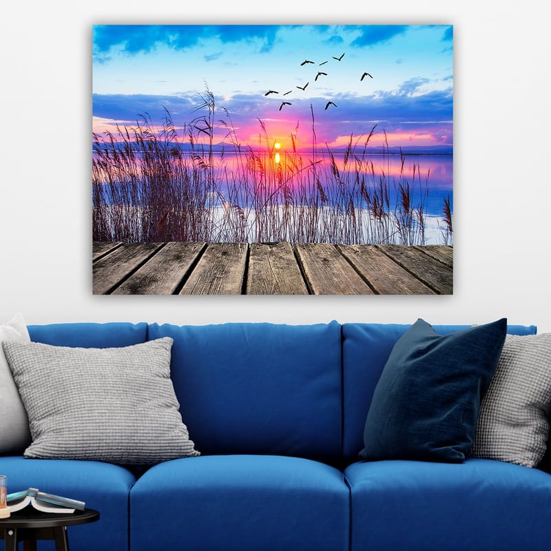 Dekorativ Canvasbilde 70x100 cm - Flerfarget - Innredning - Bilder & kunst - Lerretsbilder