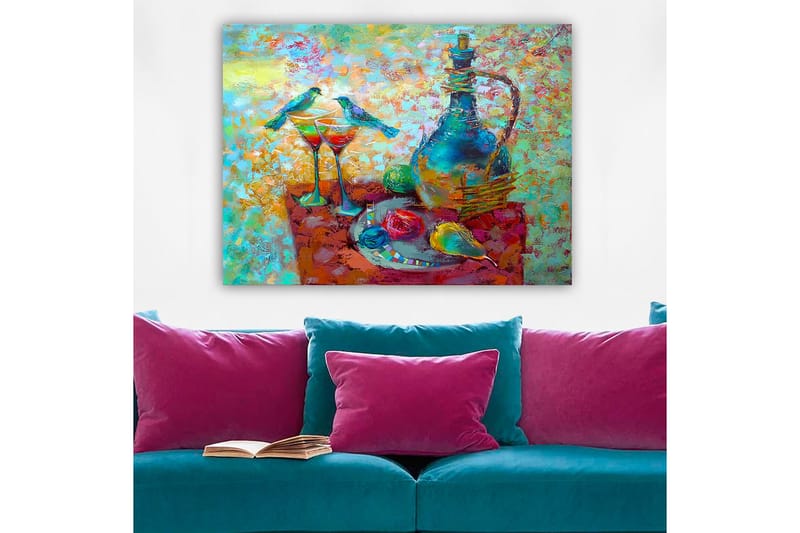 Dekorativ Canvasbilde 70x100 cm - Flerfarget - Innredning - Bilder & kunst - Lerretsbilder