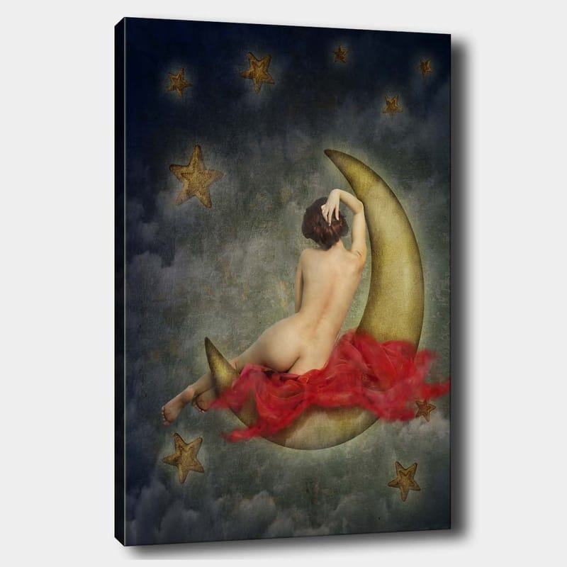 Dekorativ Canvasbilde 70x100 cm - Flerfarget - Innredning - Bilder & kunst - Lerretsbilder
