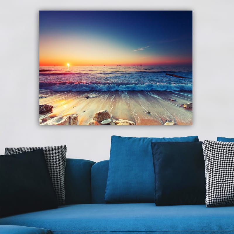 Dekorativ Canvasbilde 70x100 cm - Flerfarget - Innredning - Bilder & kunst - Lerretsbilder