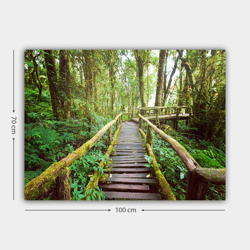 Dekorativ Canvasbilde 70x100 cm - Flerfarget - Innredning - Bilder & kunst - Lerretsbilder