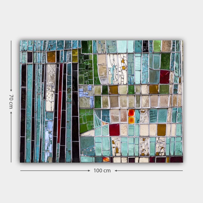 Dekorativ Canvasbilde 70x100 cm - Flerfarget - Innredning - Bilder & kunst - Lerretsbilder