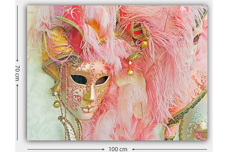 Dekorativ Canvasbilde 70x100 cm - Flerfarget - Innredning - Bilder & kunst - Lerretsbilder