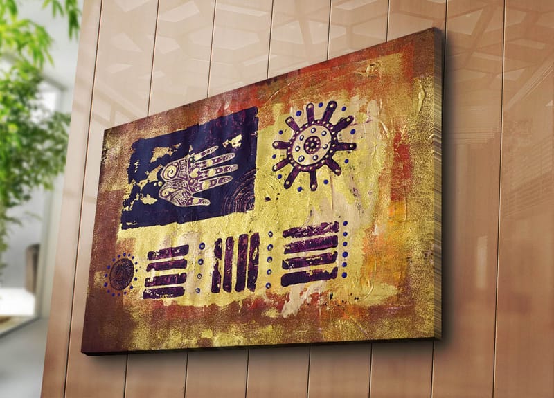 Dekorativ Canvasbilde 70x100 cm - Flerfarget - Innredning - Bilder & kunst - Lerretsbilder