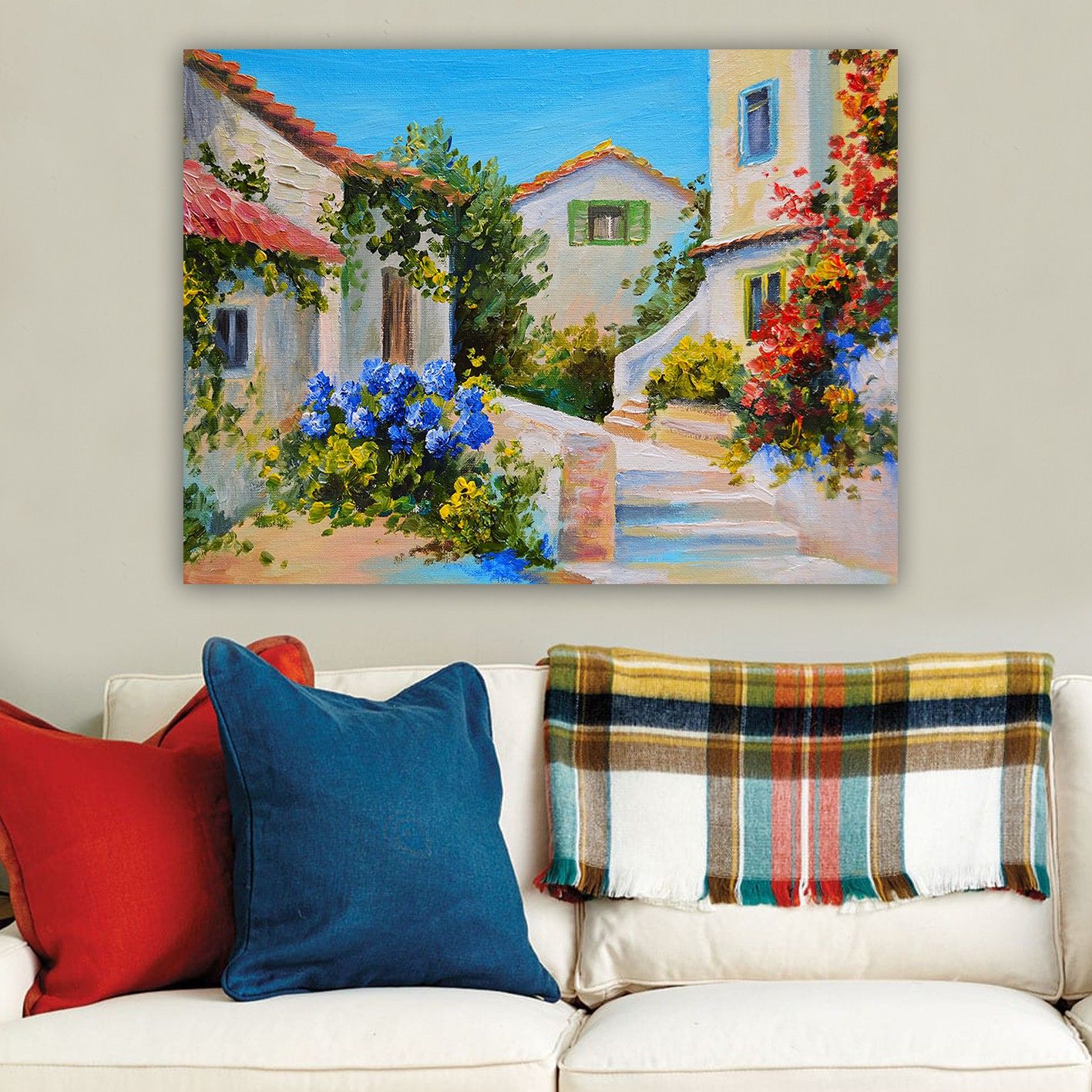 Dekorativ Canvasbilde 70x100 cm - Flerfarget - Innredning - Bilder & kunst - Lerretsbilder
