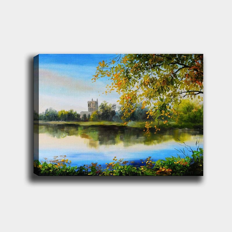 Dekorativ Canvasbilde 70x100 cm - Flerfarget - Innredning - Bilder & kunst - Lerretsbilder