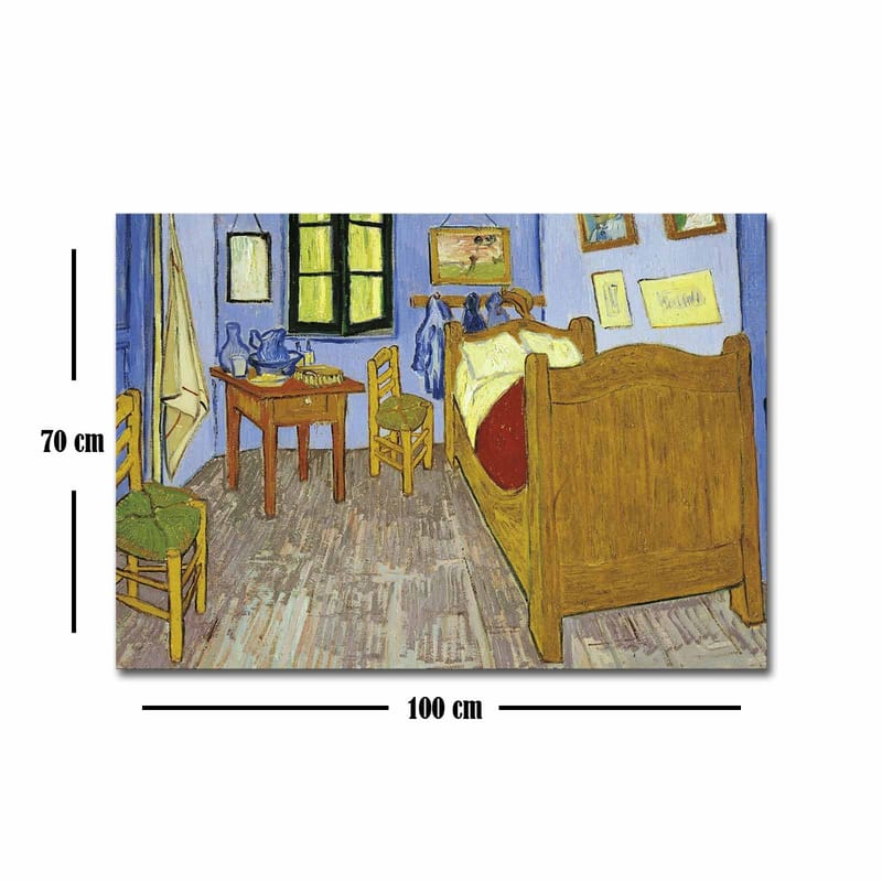 Dekorativ Canvasbilde 70x100 cm - Flerfarget - Innredning - Bilder & kunst - Lerretsbilder