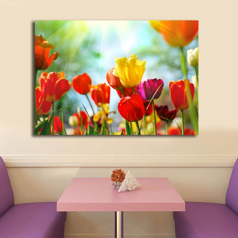 Dekorativ Canvasbilde 70x100 cm - Flerfarget - Innredning - Bilder & kunst - Lerretsbilder
