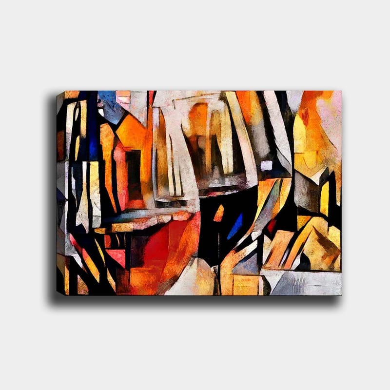 Dekorativ Canvasbilde 70x100 cm - Flerfarget - Innredning - Bilder & kunst - Lerretsbilder