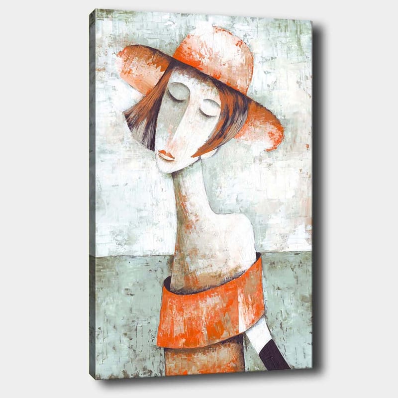 Dekorativ Canvasbilde 70x100 cm - Flerfarget - Innredning - Bilder & kunst - Lerretsbilder