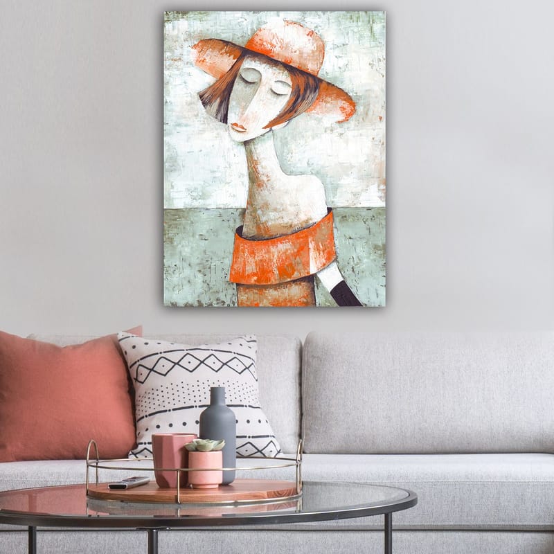 Dekorativ Canvasbilde 70x100 cm - Flerfarget - Innredning - Bilder & kunst - Lerretsbilder