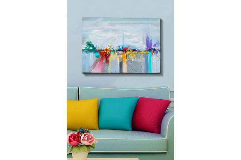 Dekorativ Canvasbilde 70x100 cm - Flerfarget - Innredning - Bilder & kunst - Lerretsbilder