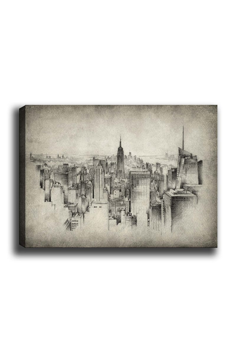 Dekorativ Canvasbilde 70x100 cm - Flerfarget - Innredning - Bilder & kunst - Lerretsbilder