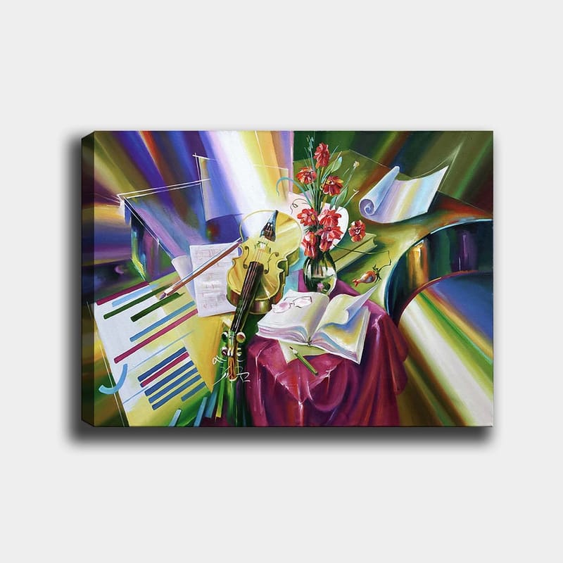 Dekorativ Canvasbilde 70x100 cm - Flerfarget - Innredning - Bilder & kunst - Lerretsbilder