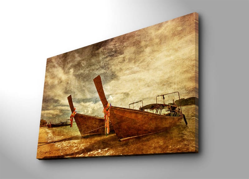 Dekorativ Canvasbilde 70x100 cm - Flerfarget - Innredning - Bilder & kunst - Lerretsbilder