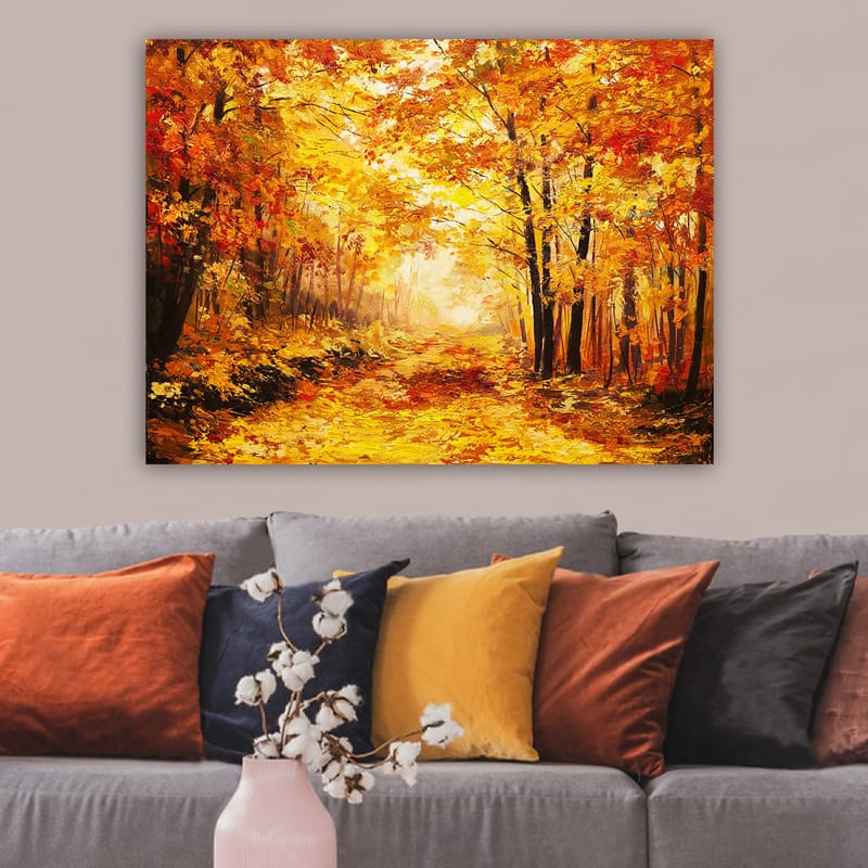 Dekorativ Canvasbilde 70x100 cm - Flerfarget - Innredning - Bilder & kunst - Lerretsbilder