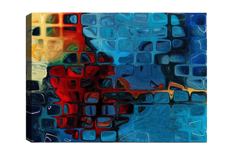 Dekorativ Canvasbilde 70x100 cm - Flerfarget - Innredning - Bilder & kunst - Lerretsbilder
