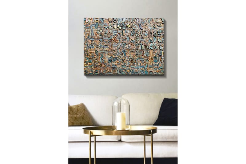 Dekorativ Canvasbilde 70x100 cm - Flerfarget - Innredning - Bilder & kunst - Lerretsbilder