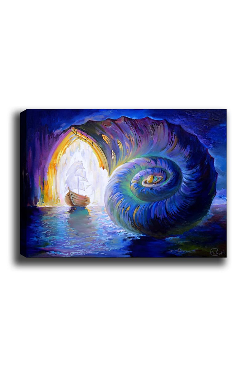 Dekorativ Canvasbilde 70x100 cm - Flerfarget - Innredning - Bilder & kunst - Lerretsbilder