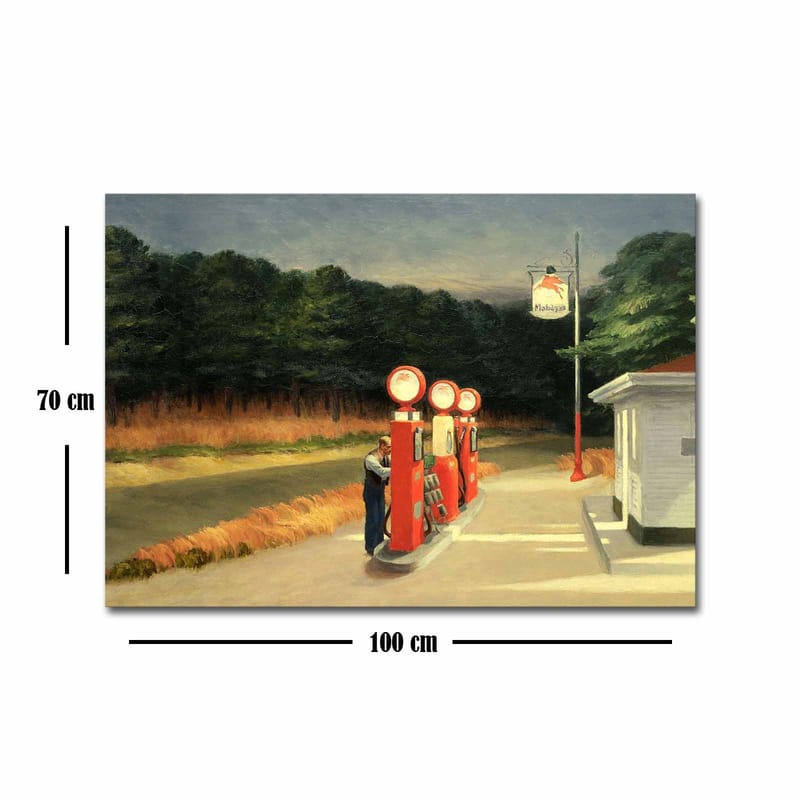 Dekorativ Canvasbilde 70x100 cm - Flerfarget - Innredning - Bilder & kunst - Lerretsbilder