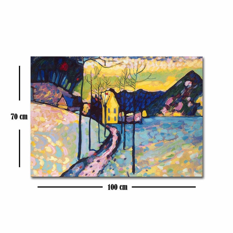 Dekorativ Canvasbilde 70x100 cm - Flerfarget - Innredning - Bilder & kunst - Lerretsbilder
