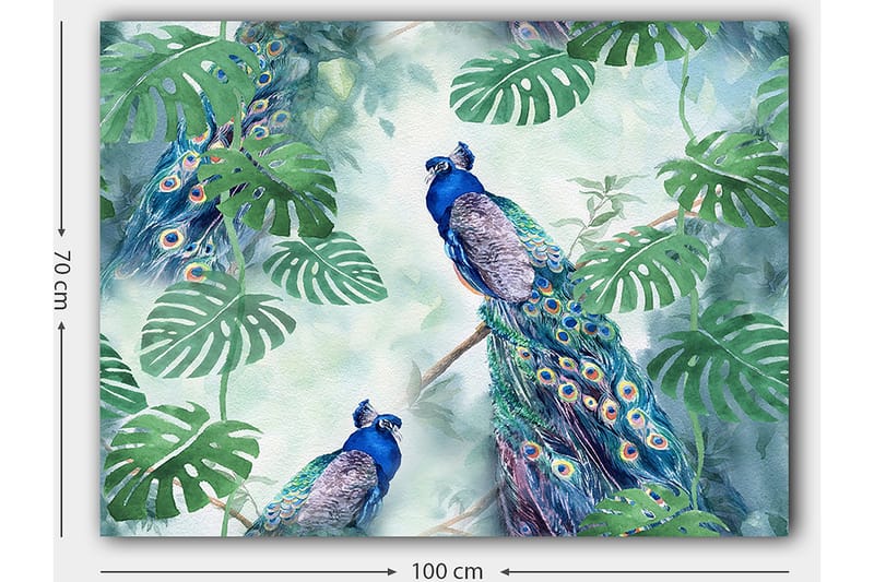 Dekorativ Canvasbilde 70x100 cm - Flerfarget - Innredning - Bilder & kunst - Lerretsbilder