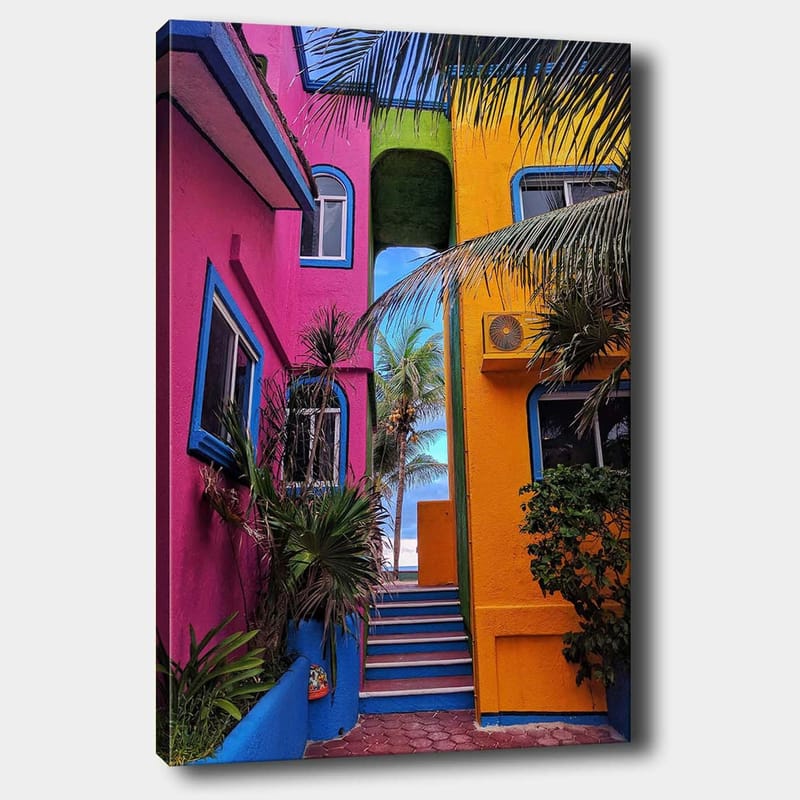 Dekorativ Canvasbilde 70x100 cm - Flerfarget - Innredning - Bilder & kunst - Lerretsbilder