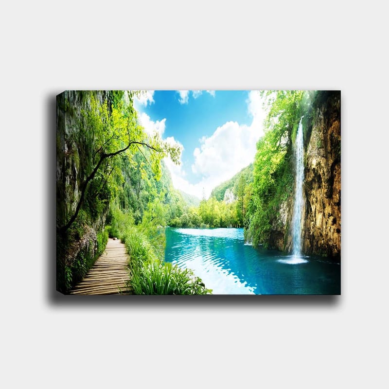 Dekorativ Canvasbilde 70x100 cm - Flerfarget - Innredning - Bilder & kunst - Lerretsbilder