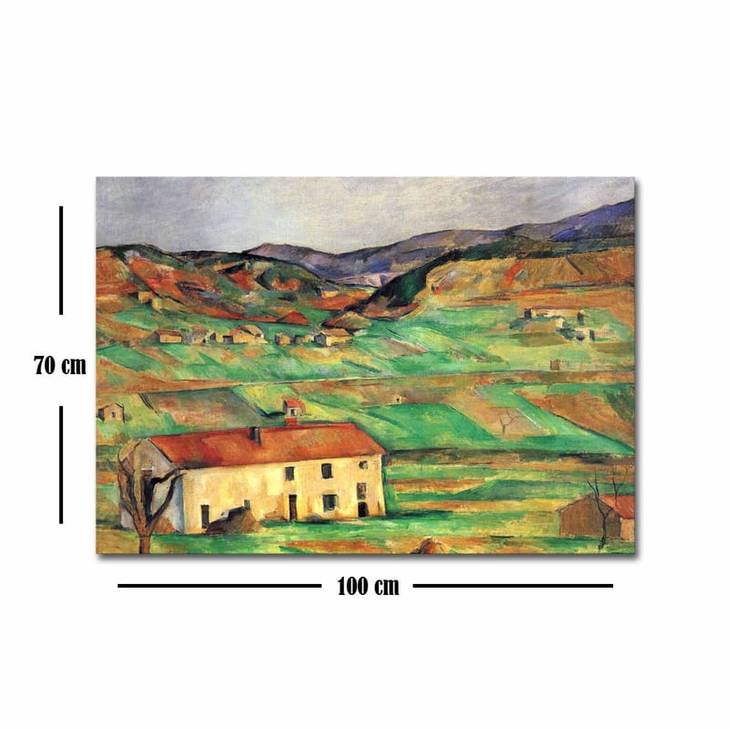 Dekorativ Canvasbilde 70x100 cm - Flerfarget - Innredning - Bilder & kunst - Lerretsbilder