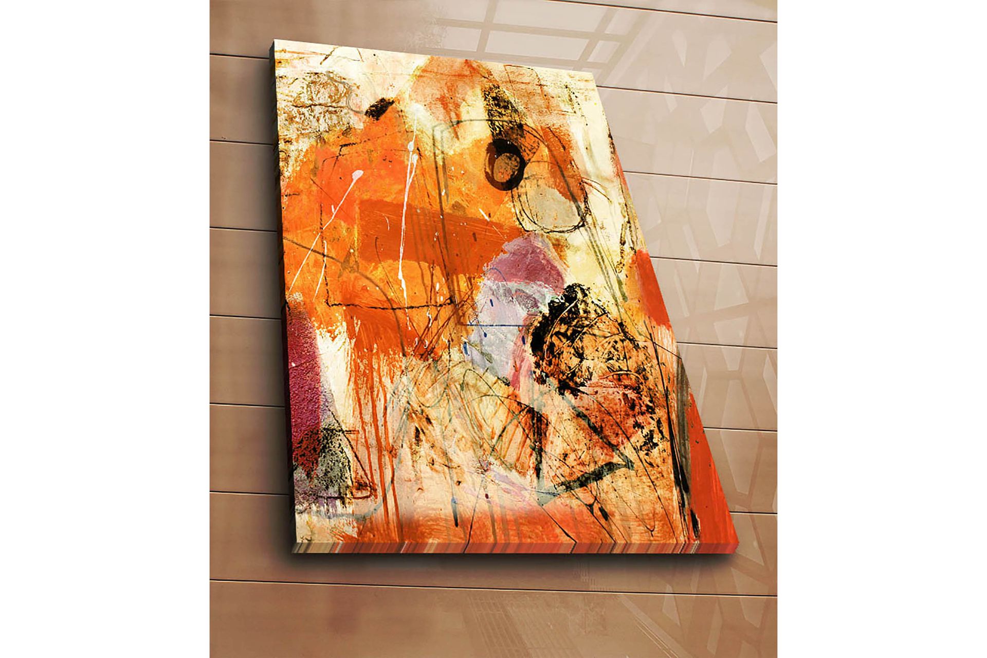 Dekorativ Canvasbilde 70x100 cm - Flerfarget - Innredning - Bilder & kunst - Lerretsbilder