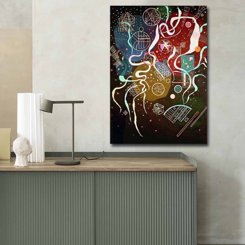 Dekorativ Canvasbilde 70x100 cm - Flerfarget - Innredning - Bilder & kunst - Lerretsbilder