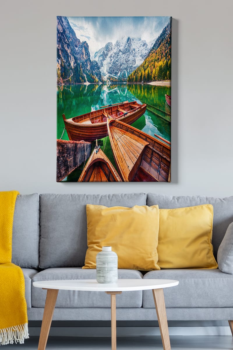 Dekorativ Canvasbilde 70x100 cm - Flerfarget - Innredning - Bilder & kunst - Lerretsbilder